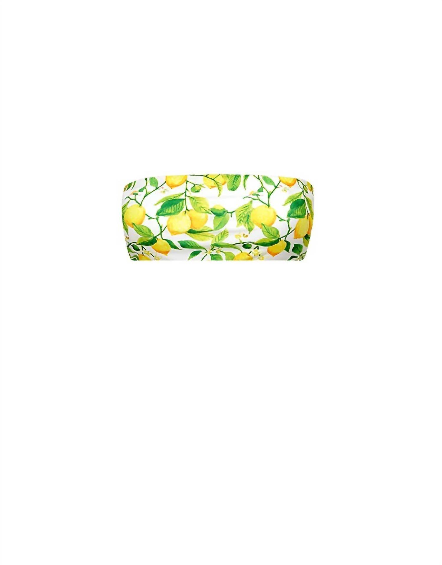 Lia Sahara - Women's Bandeau Bikini Top - Rack Hunt -