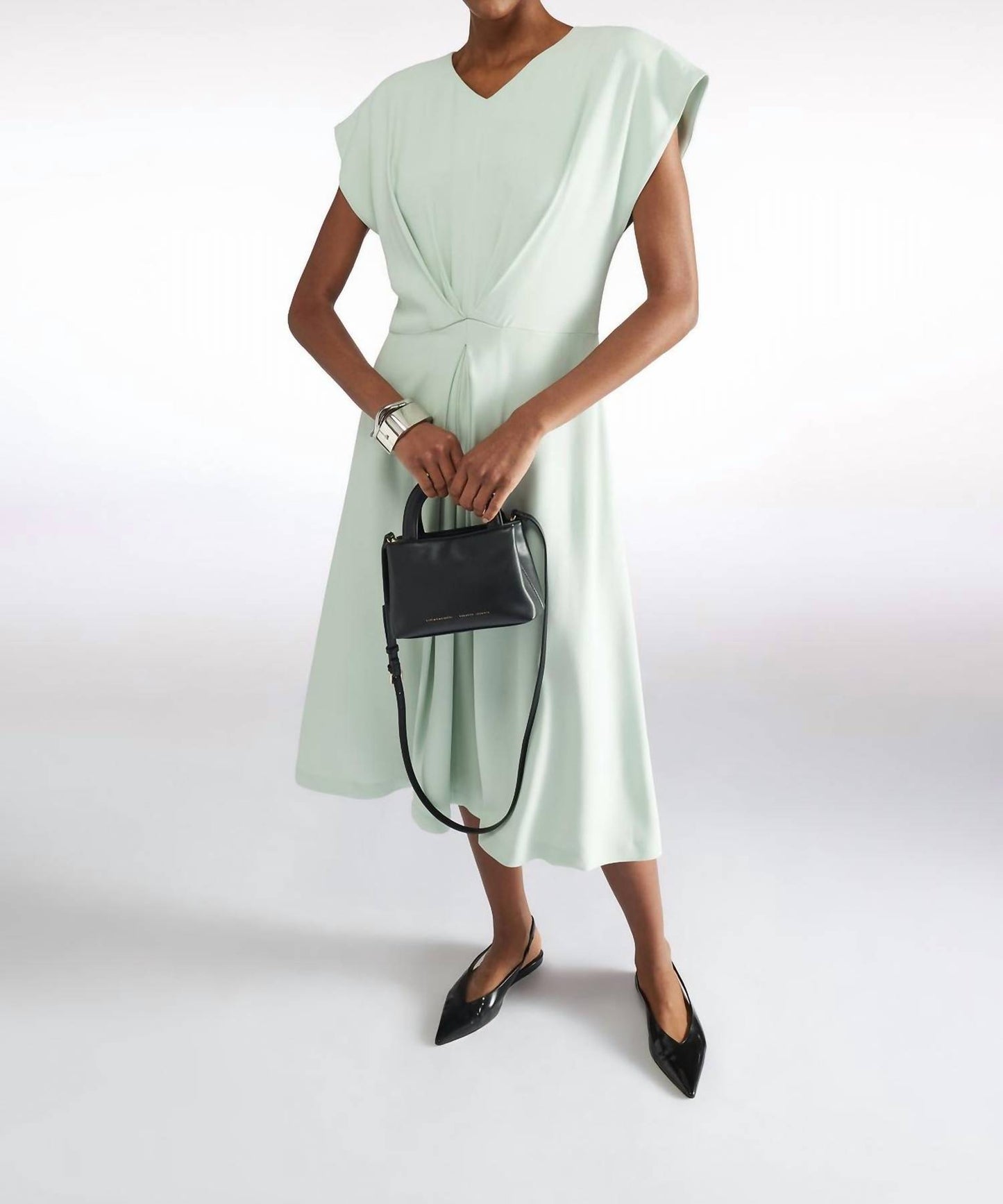 Short Sleeve Midi Dress