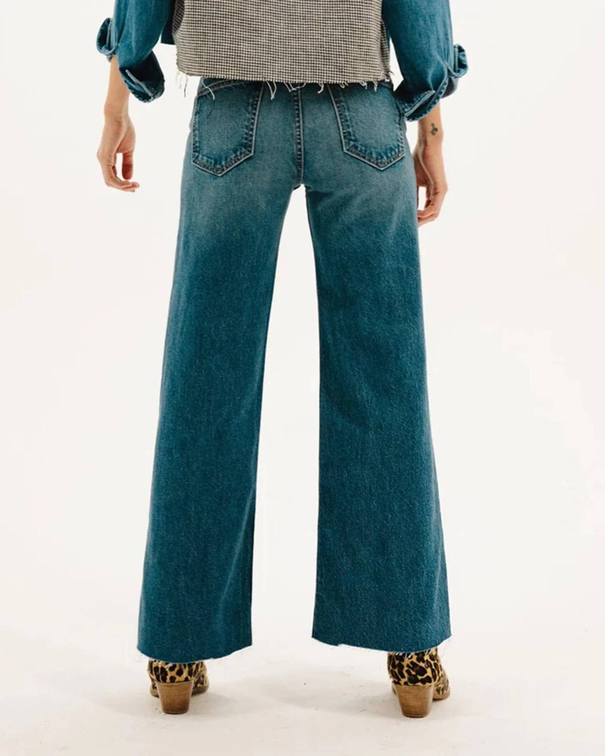 Mercer High Rise Wide Leg Jean
