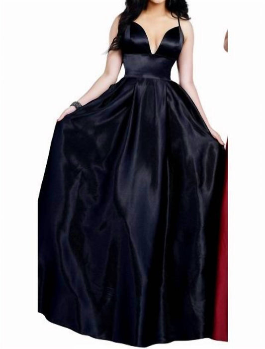 Satin Prom Dress