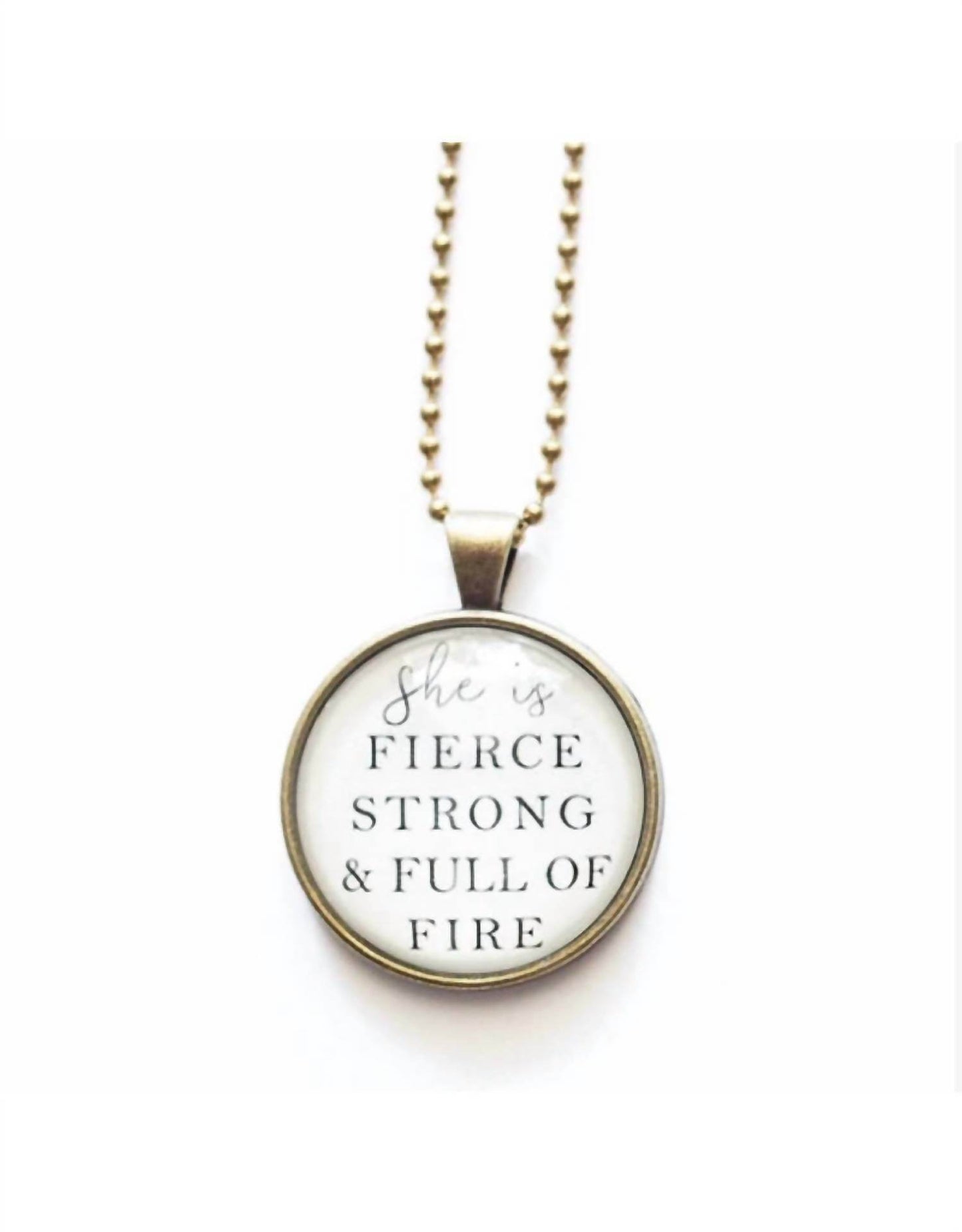 The Vintage Sparrow - Women's Full Of Fire Necklace - Rack Hunt -