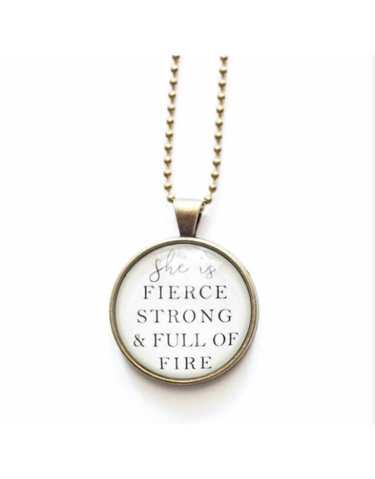 The Vintage Sparrow - Women's Full Of Fire Necklace - Rack Hunt -