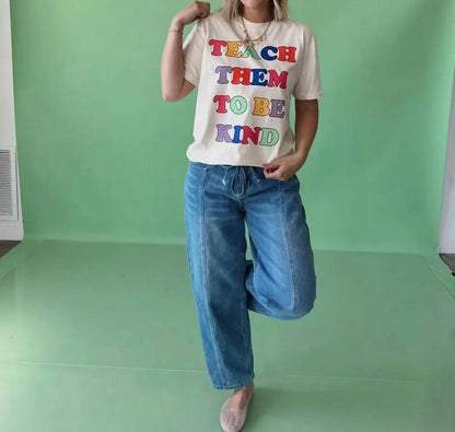 Teach Them To Be Kind Tee
