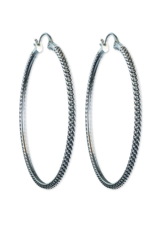 Astor & Orion - Women's Anacita Braided Hoops - Rack Hunt -