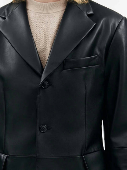 Jrue Leather Blazer