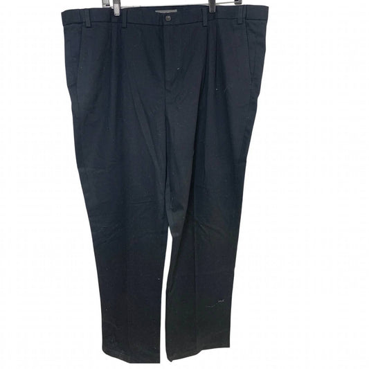Men's Relaxed Straight Fit Front Pleat Pants - Big And Tall