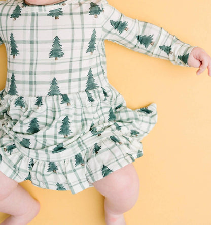 Tree Farm Bodysuit Bamboo Dress