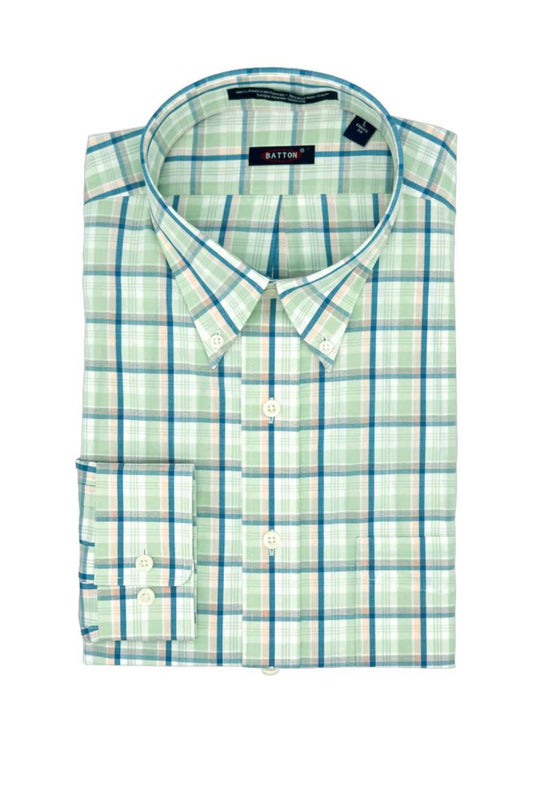 Batton - Men's Graham Classic Long Sleeve Button Down Shirt - Rack Hunt -