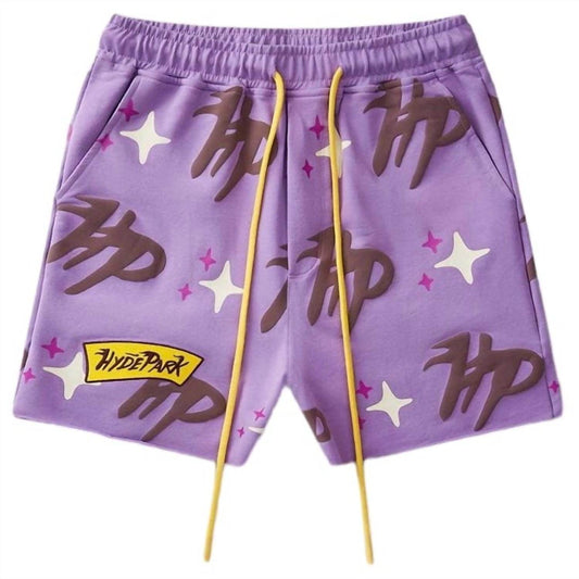 Hyde Park - Unisex Puff The Magic Pattern Shorts - Rack Hunt -