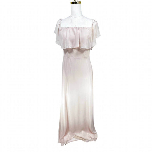 Bill Levkoff - Off The Shoulder Chiffon Bridesmaid Dress - Rack Hunt