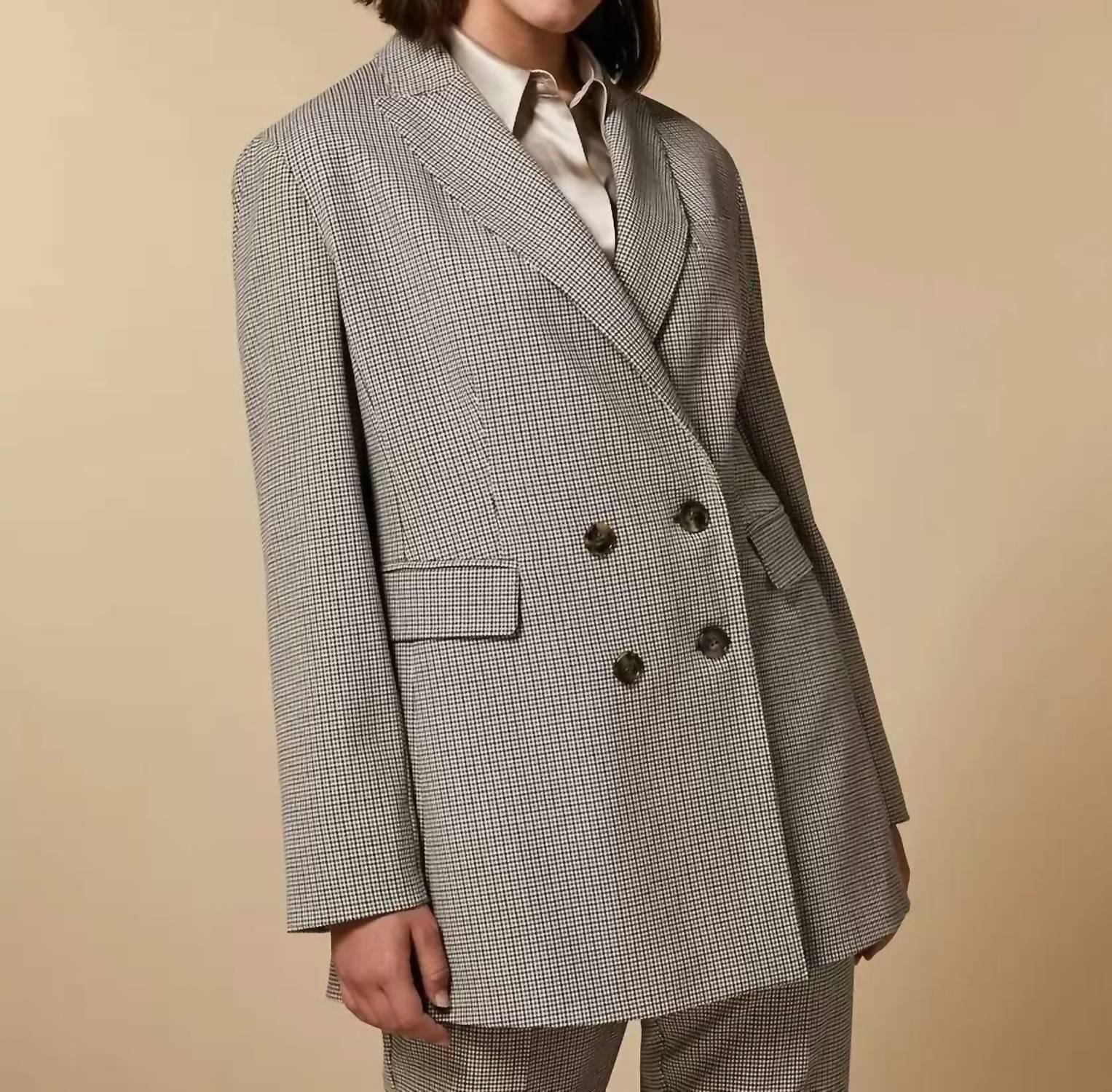 Marina Rinaldi - Castagna Double Breasted Coat - Rack Hunt