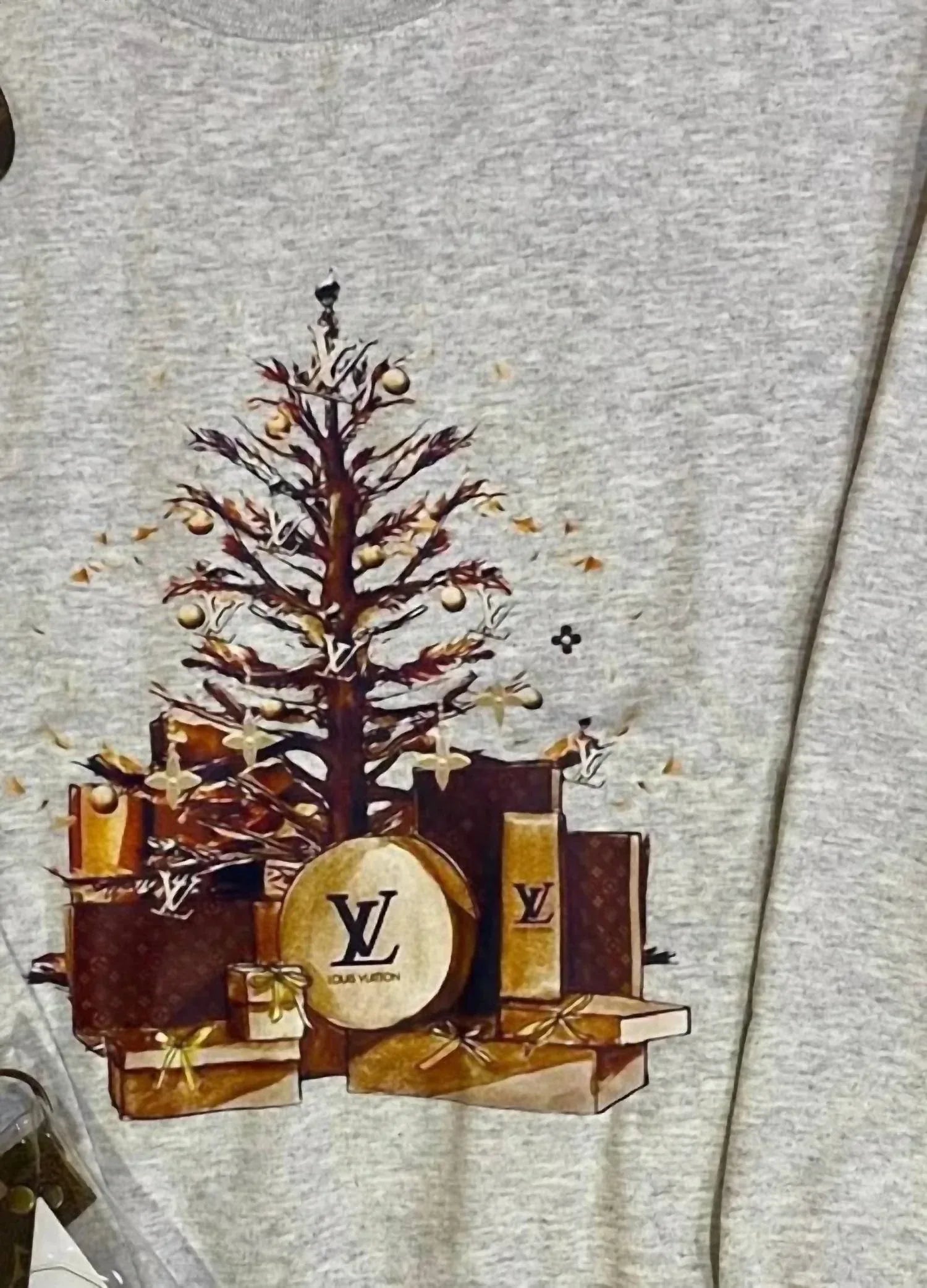 Duck Creations - Women's Luxe Holiday Tree Sweatshirt With Designer-inspired Gifts – Plus - Rack Hunt
