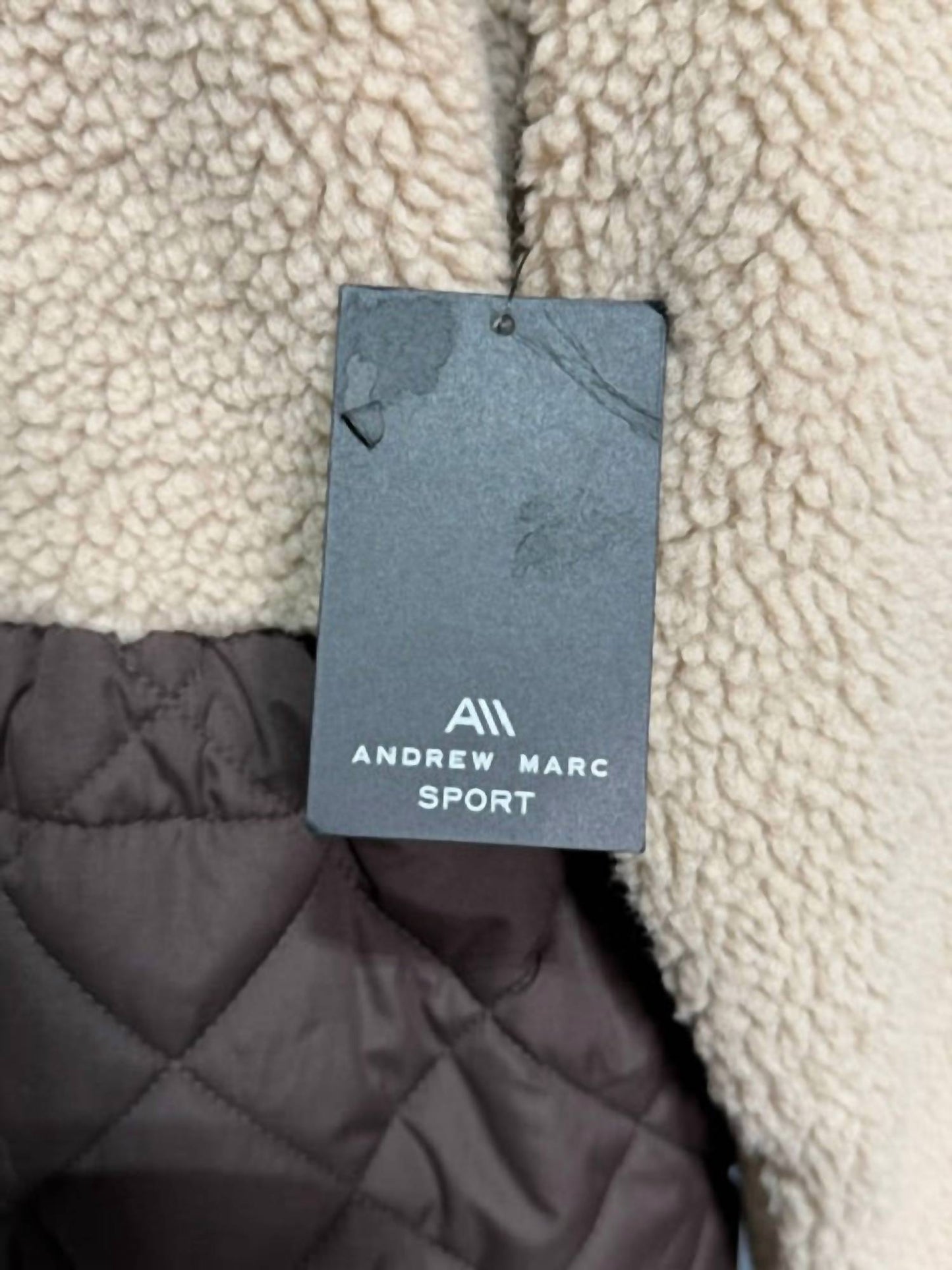 Sherpa Trim Longline Quilted Jacket