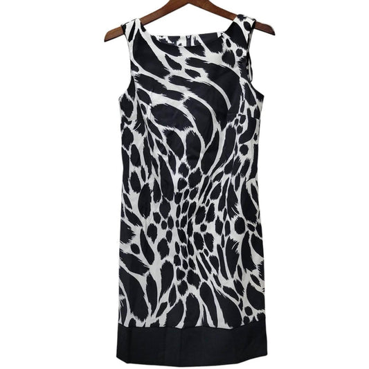 AB Studio - Women's Animal Print Sheath Dress - Rack Hunt -