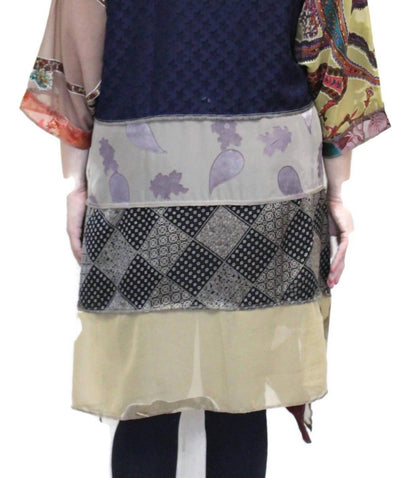 Floral Paisley Burnout Duster