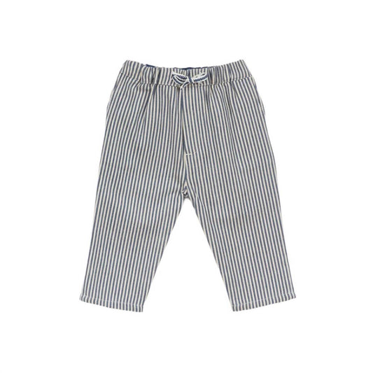 Kid's Baby Denim Striped Pants