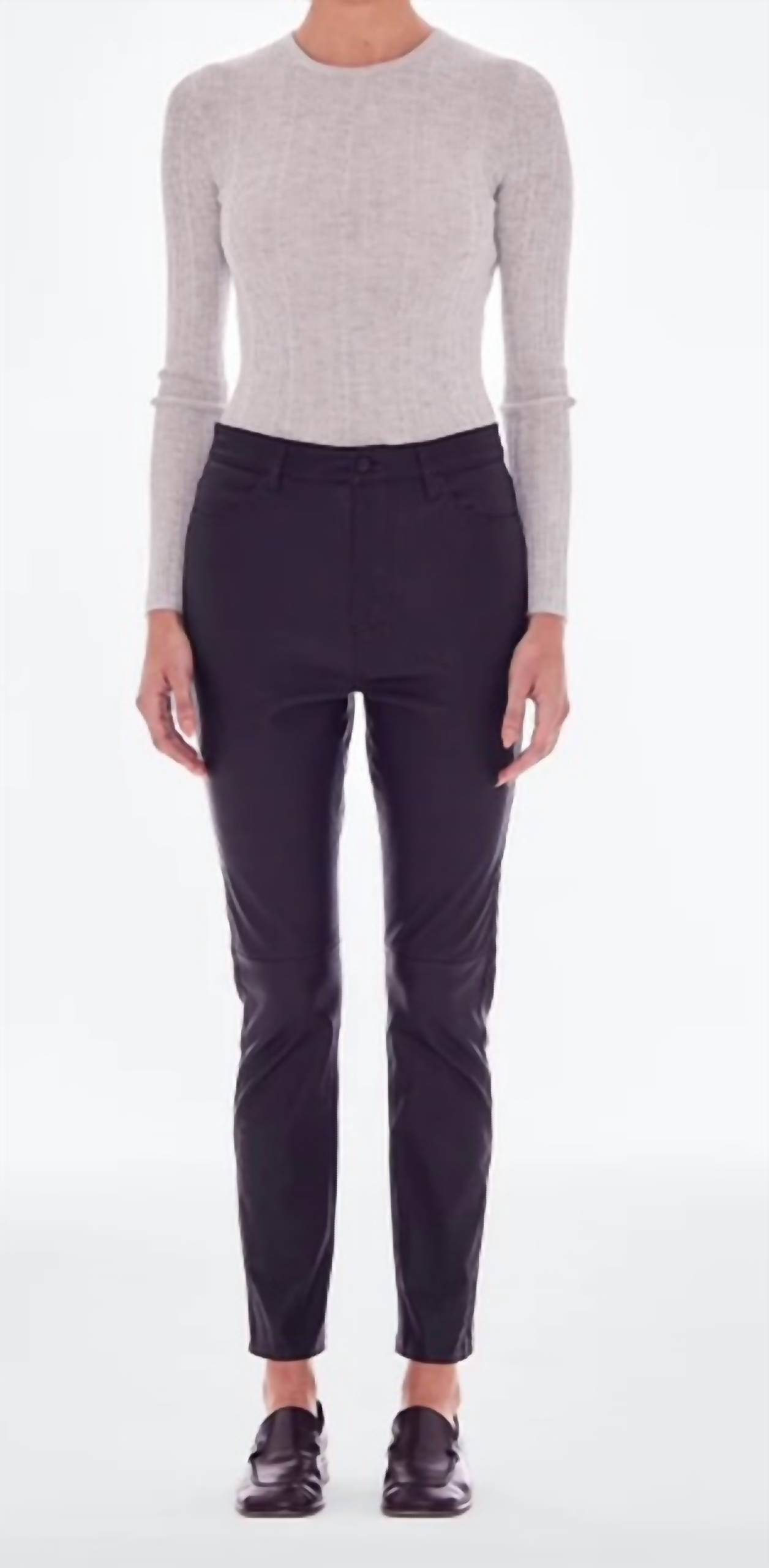 Renggli - Straight Leg Leather Pants - Rack Hunt -