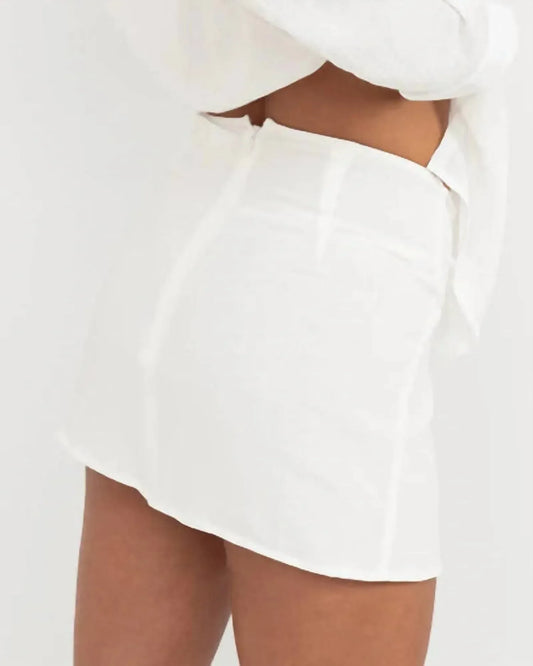 Rhythm. - Women's Asta Knot Mini Skirt - Rack Hunt