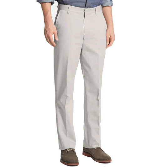 Regent Plain Front Twill Performance Dress Khaki Trouser