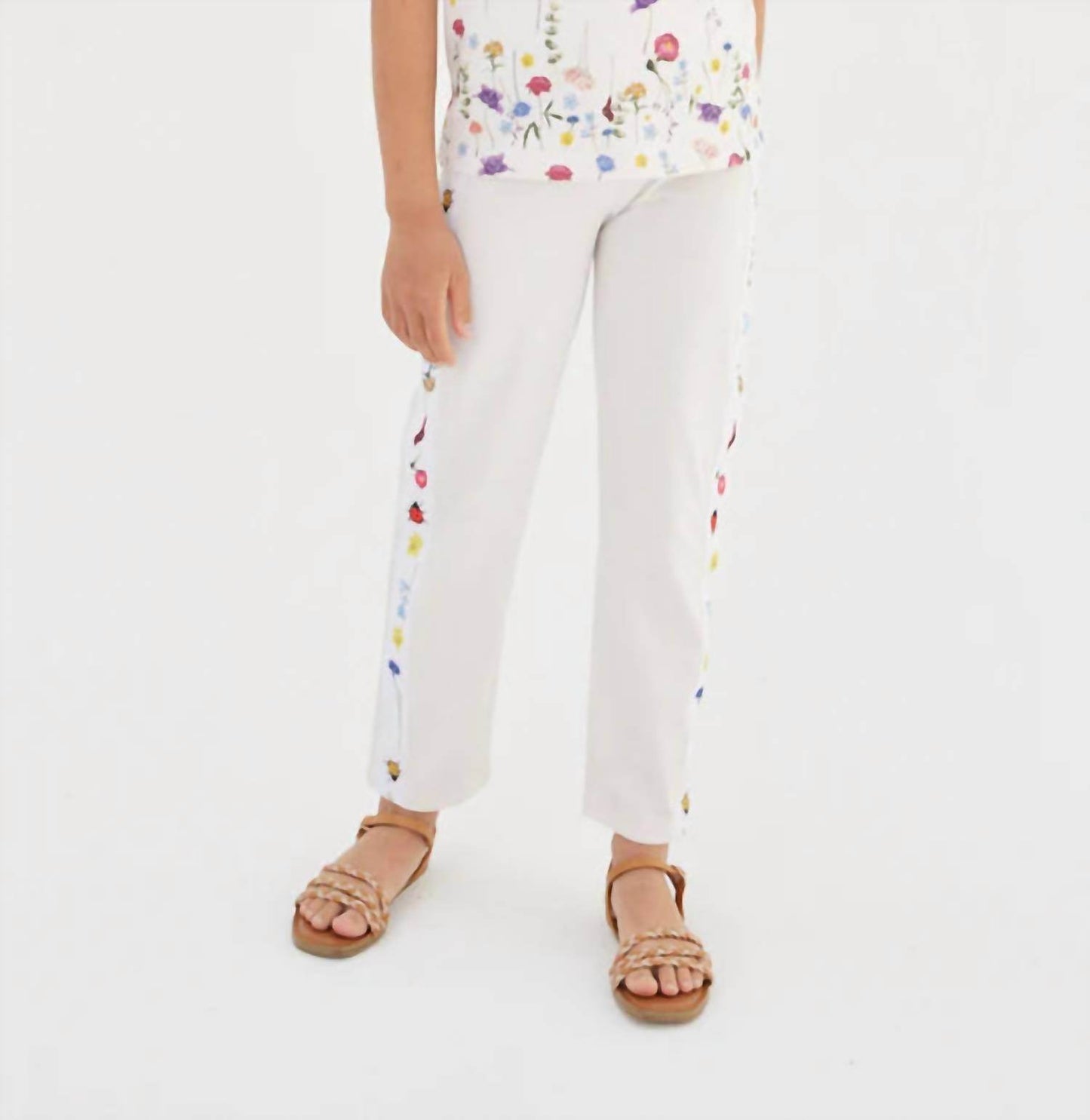 Sasha+Z - Floral Tapered Pants - Rack Hunt -