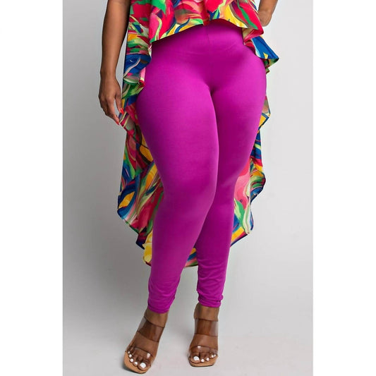 The Curve LA - Plus Size High Rise Leggings - Rack Hunt -