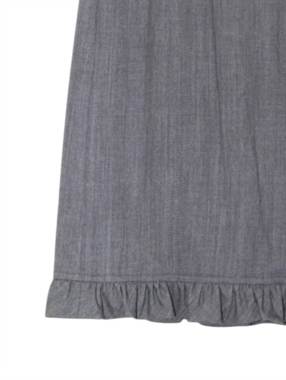 Women's Ruffle Hem Skirt