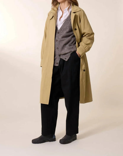 Leon & Harper - Women's Victorine Plain Trench Coat - Rack Hunt