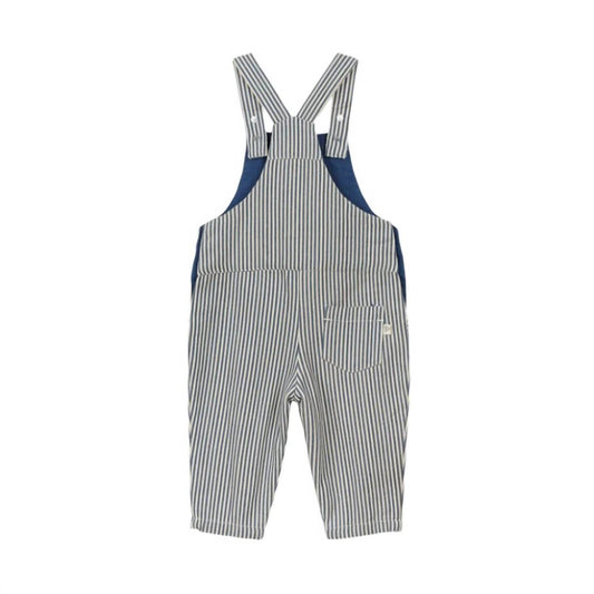 Kid's Baby Denim Striped Overalls