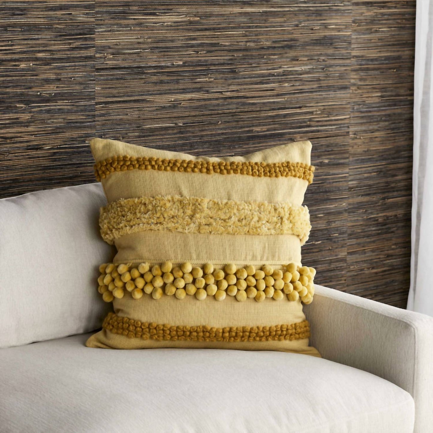 Haven Chiffon Pillow 22"