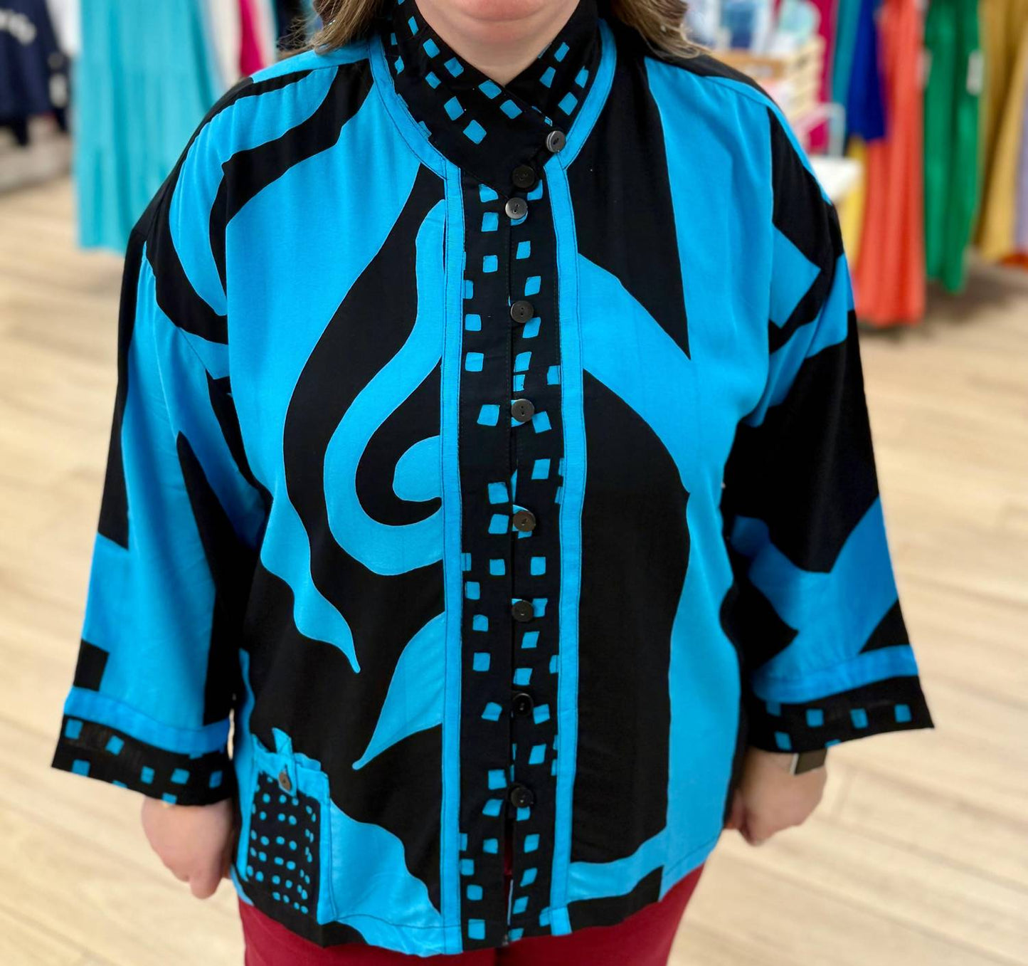 Boxy Jacket Top