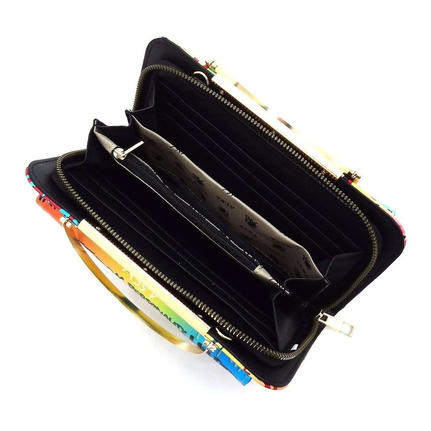 Women's Graffiti Clutch Wallet
