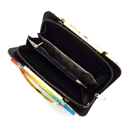 Women's Graffiti Clutch Wallet