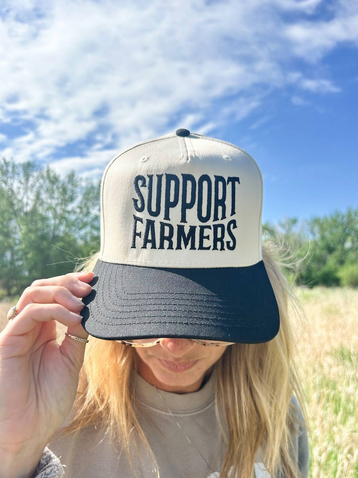 Support Farmers Trucker Hat