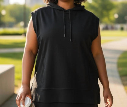 Women's Sleeveless Hoodie