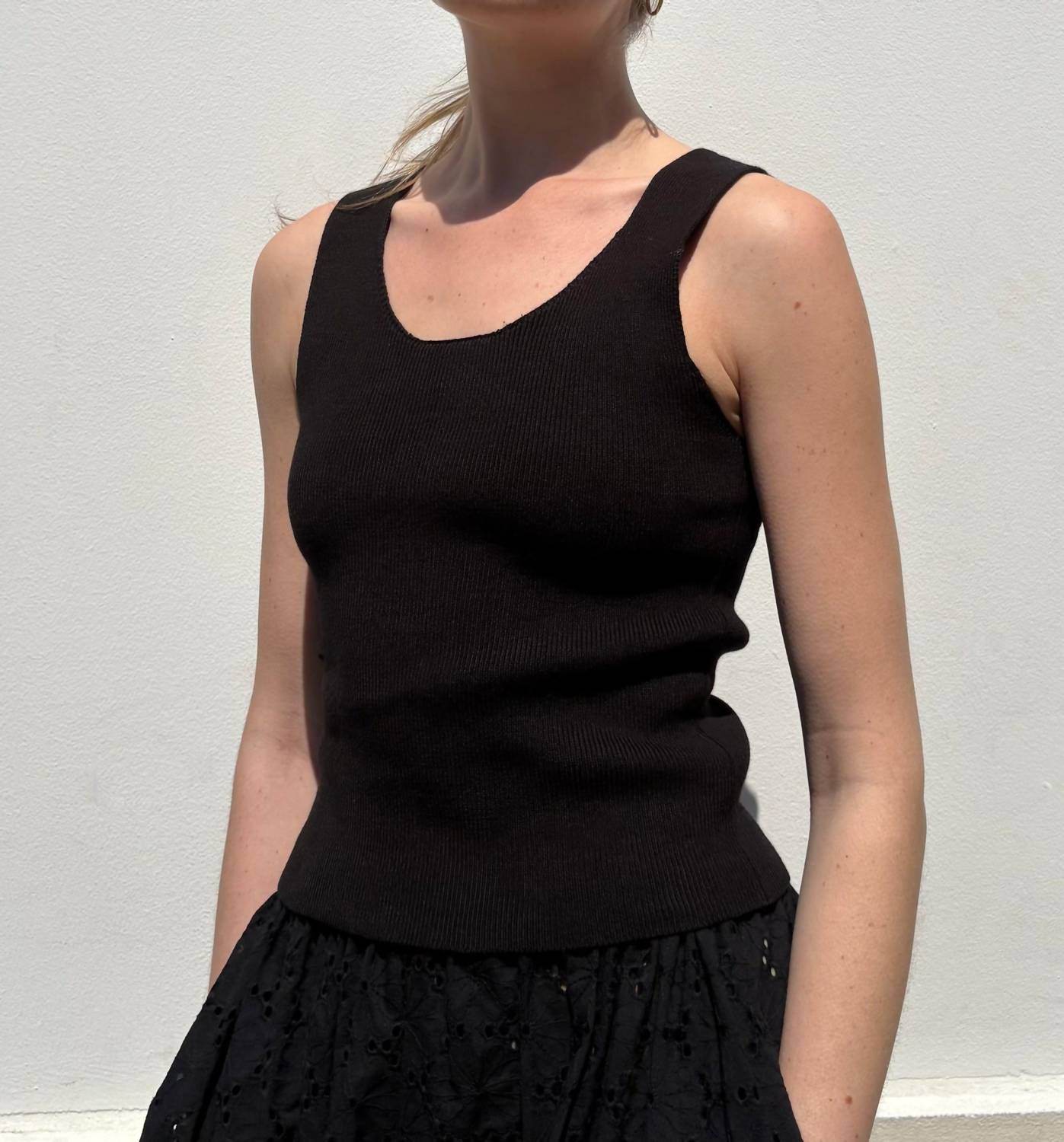 Rose Velvet - Katie Pima Cotton Tank Top - Rack Hunt