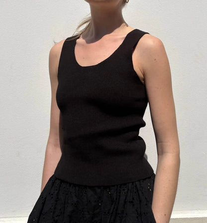 Rose Velvet - Katie Pima Cotton Tank Top - Rack Hunt
