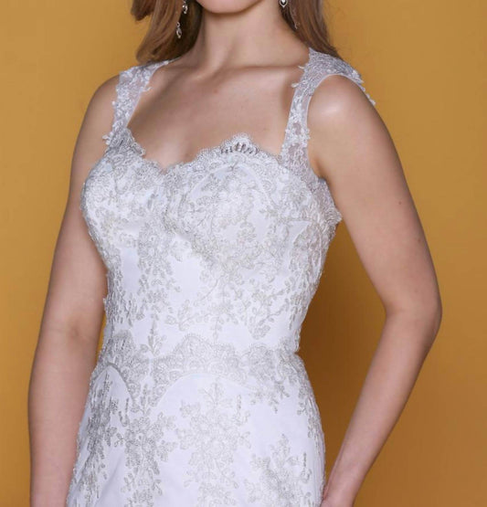 Impression Bridal - Mermaid Lace Wedding Dress - Rack Hunt