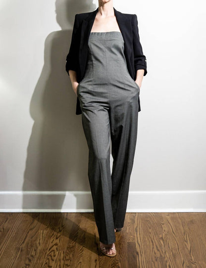 Soho Tailored Strapless Jumpsuit