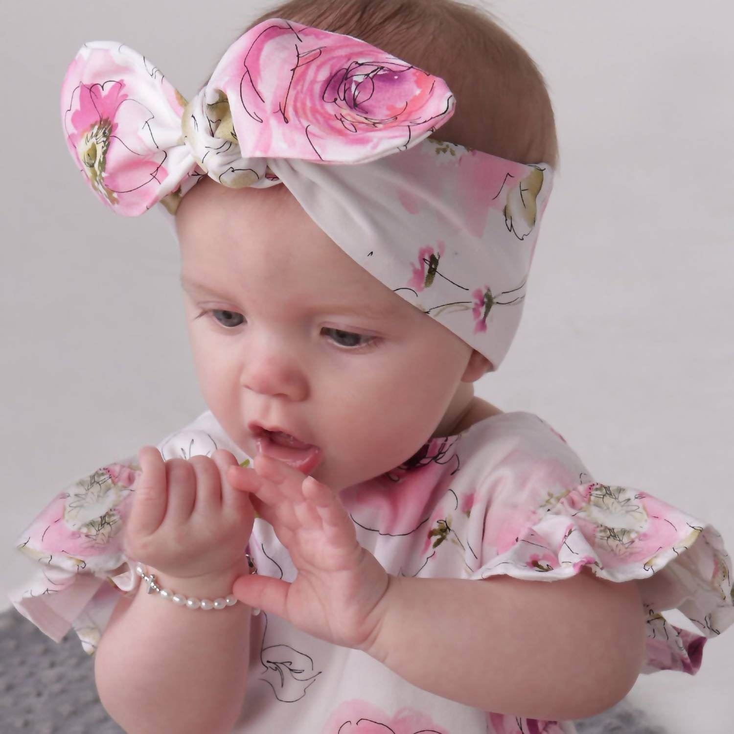 Cherished Moments - Baby Amelia Sterling Silver And Pearl Bracelet - Rack Hunt -