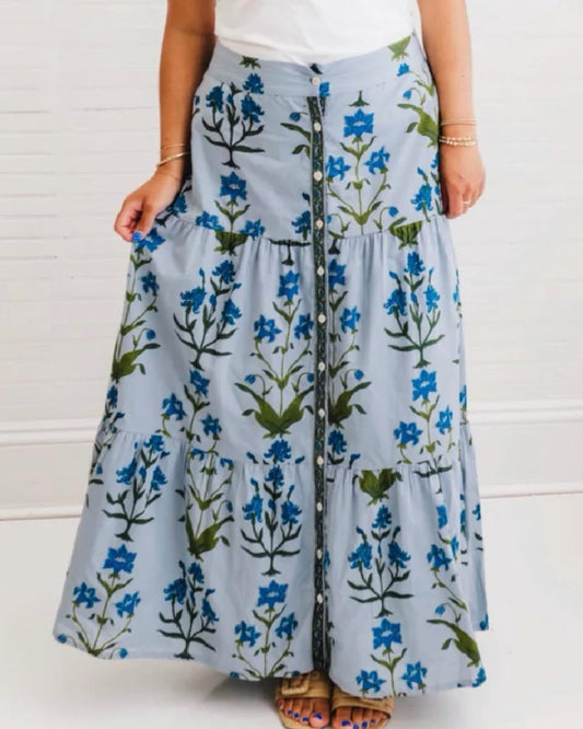 Iris Flounce skirt