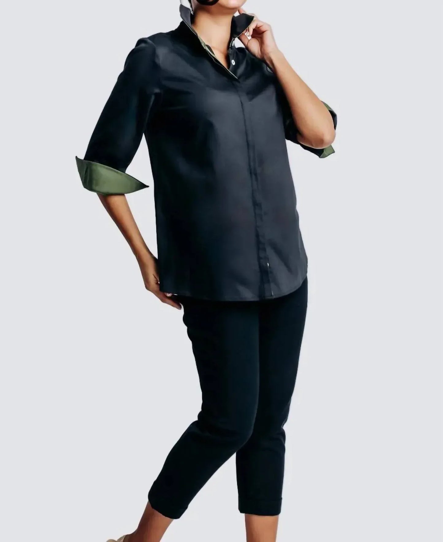PERLAVERA - Blair Buttondown Shirt - Rack Hunt