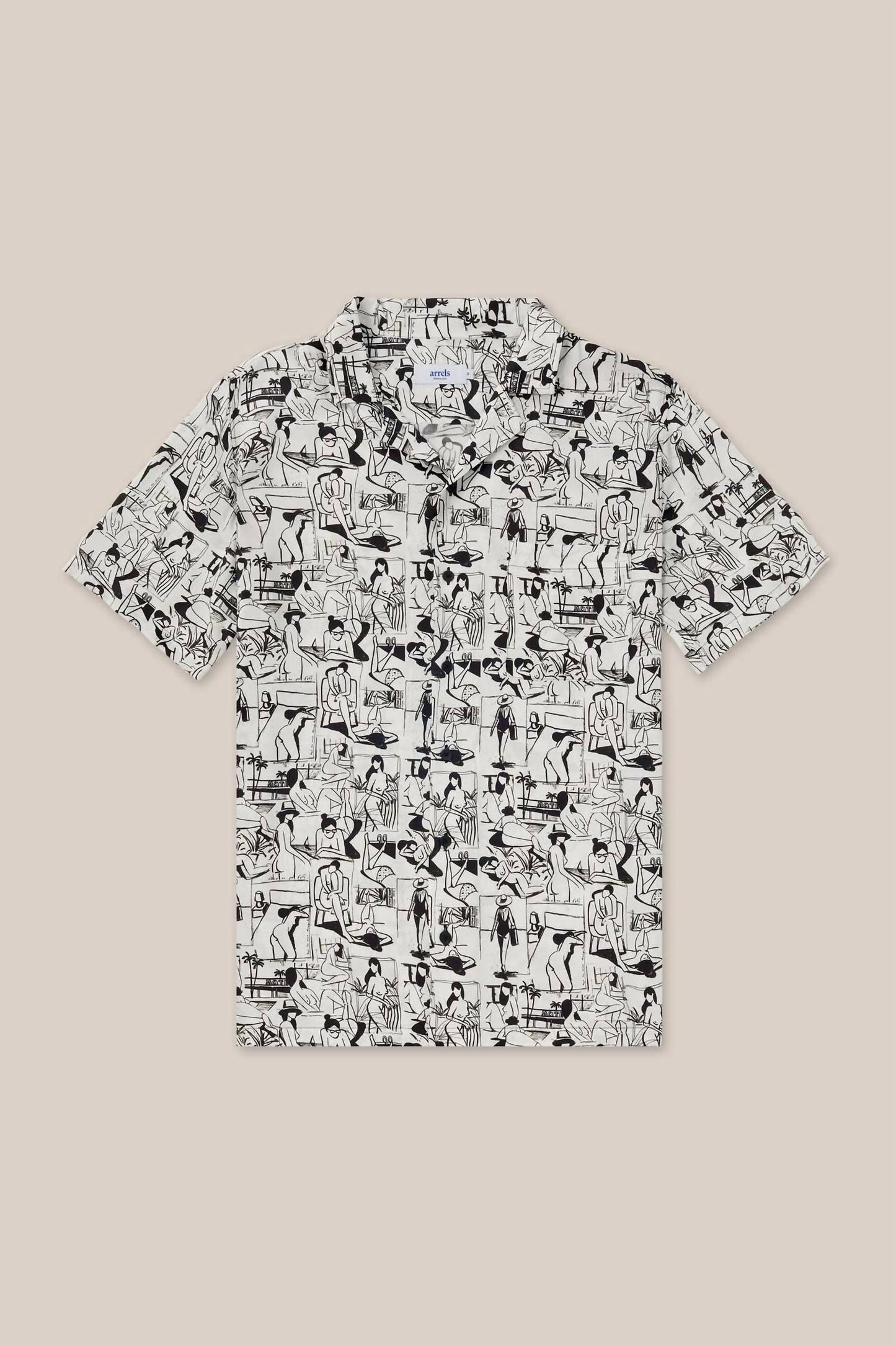 Graphic Print Short Sleeve Shirt