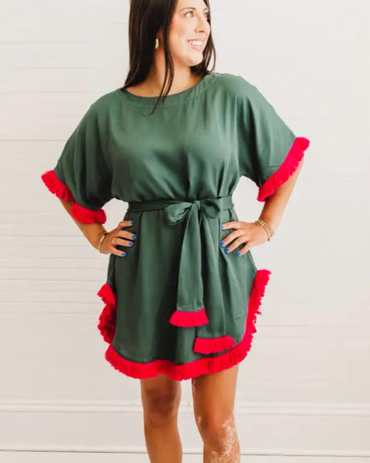 Vivi Caftan Mini Dress