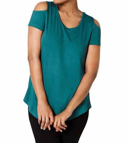 Women's Cold Shoulder Swing T-shirt