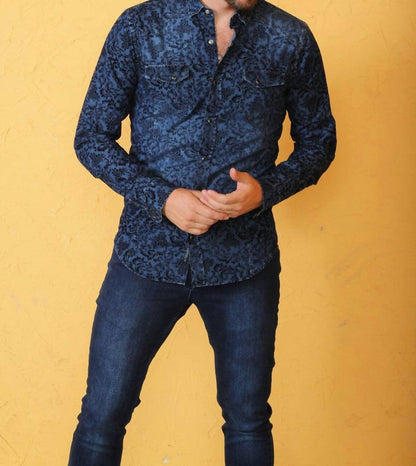 Denim Button Down Shirt