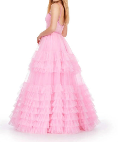 ASHLEYlauren - Tulle Prom Dress - alternate view - Rack Hunt