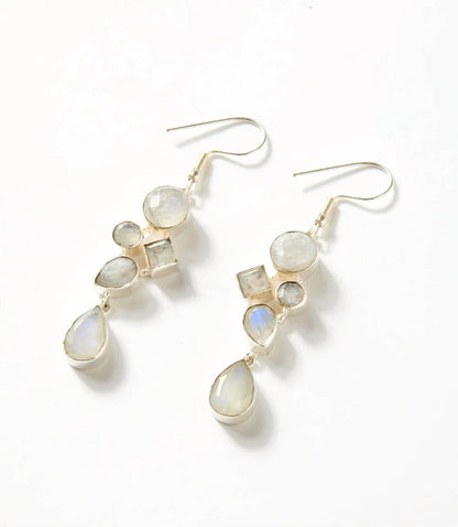 Women's Gemstone Dangle Earrings