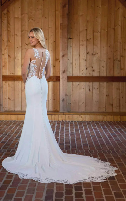 Essence of Australia - Glamorous Column Wedding Dress - Rack Hunt