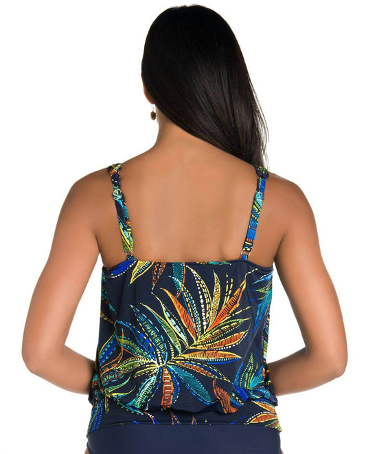 Shape Solver - Blouson Tankini Top - Rack Hunt -