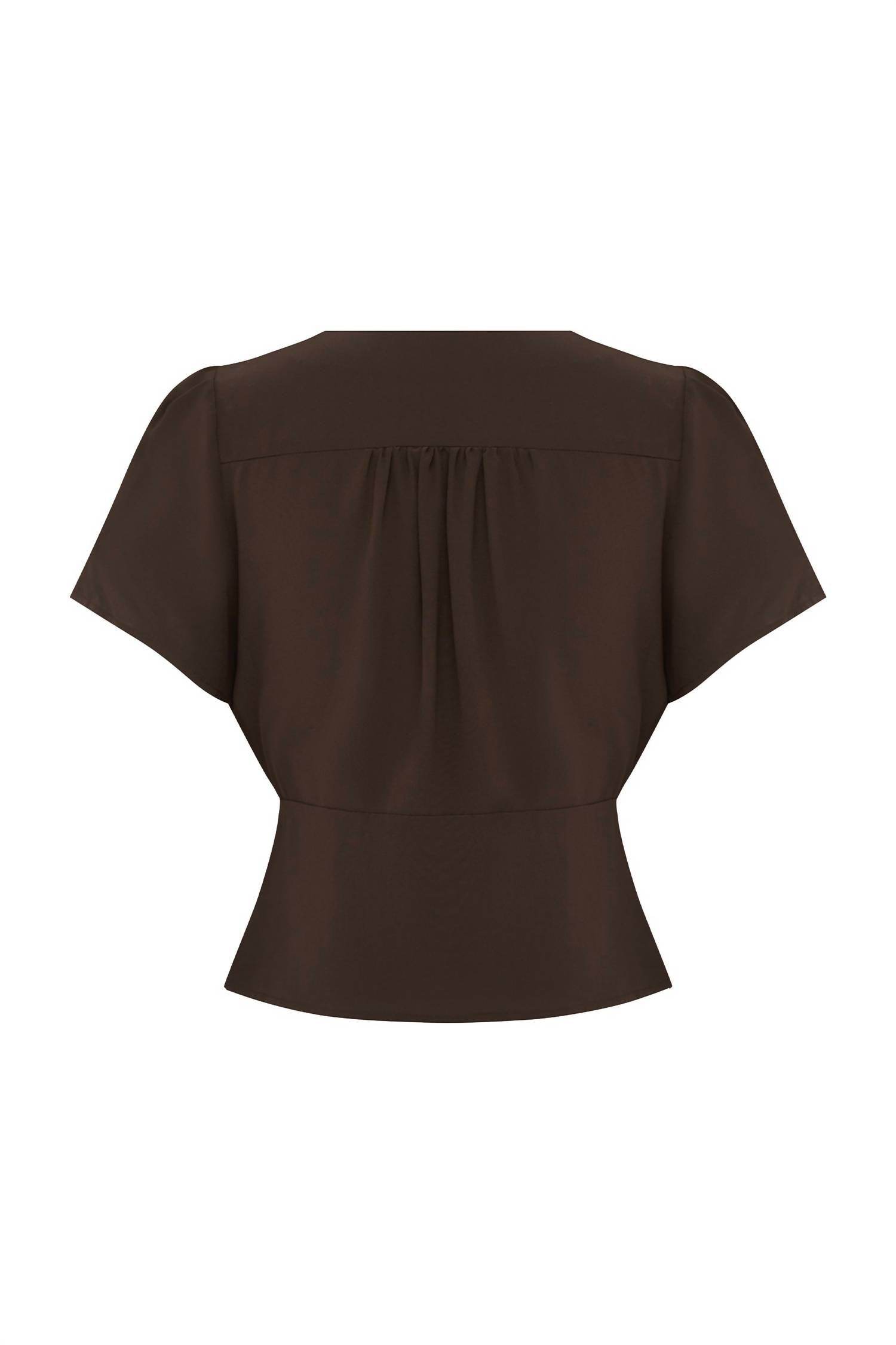 Olga Joan - Cap Sleeve Blouse - Rack Hunt